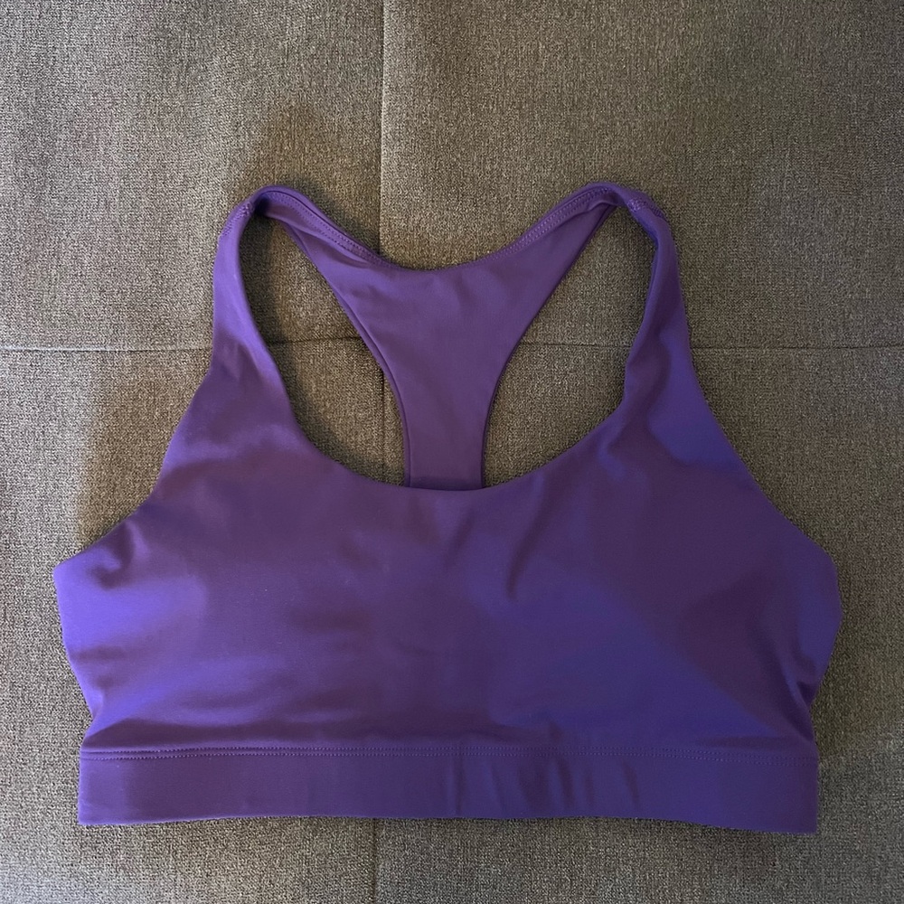 Outdoor Voices Purple Sports Bra
